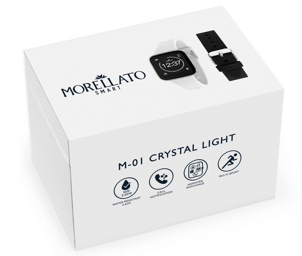 SMARTWATCH WOMAN MORELLATO M-01 CRYSTAL LIGHT R0151167516
