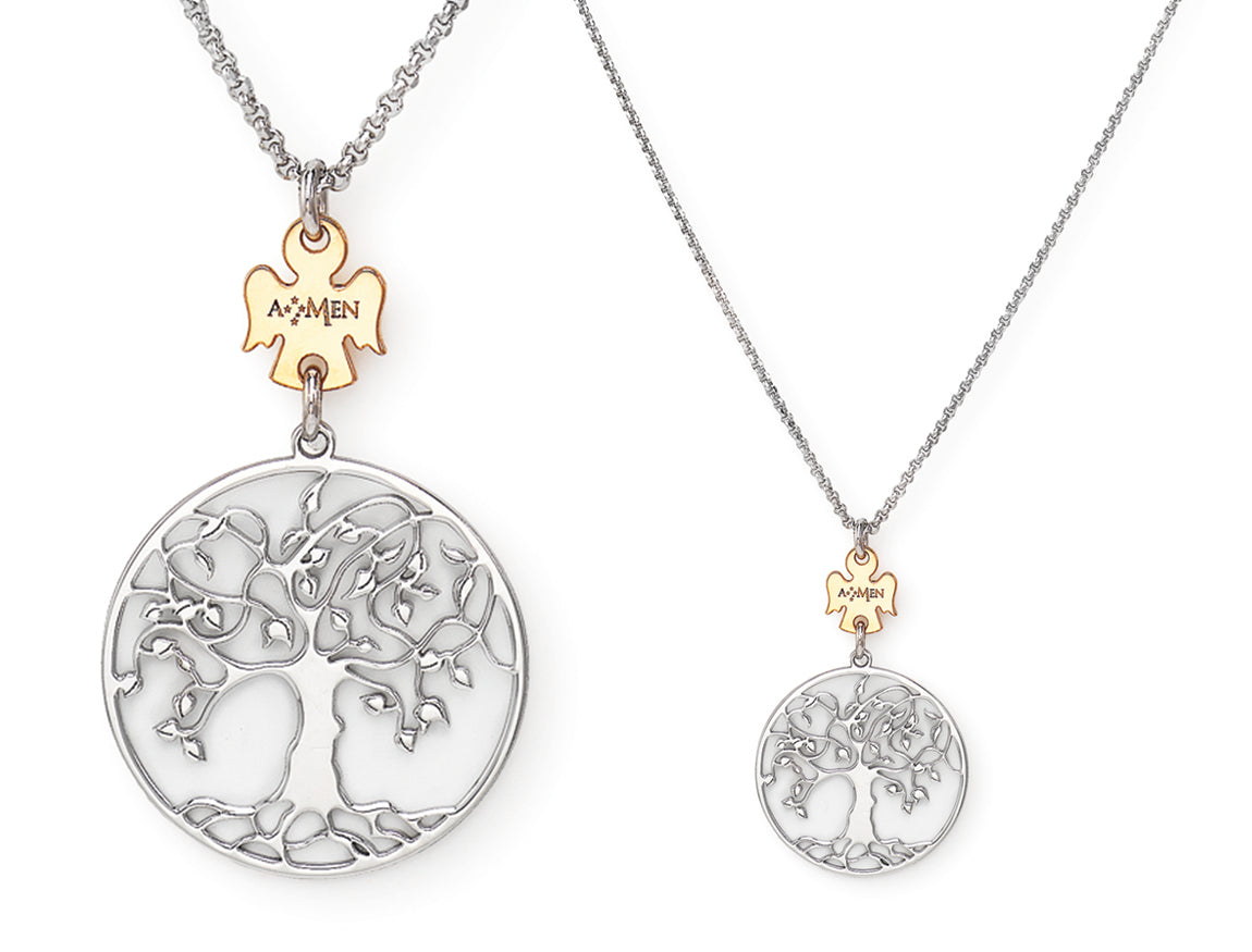 Amen Women's Tree of Life Necklace CLALABR3