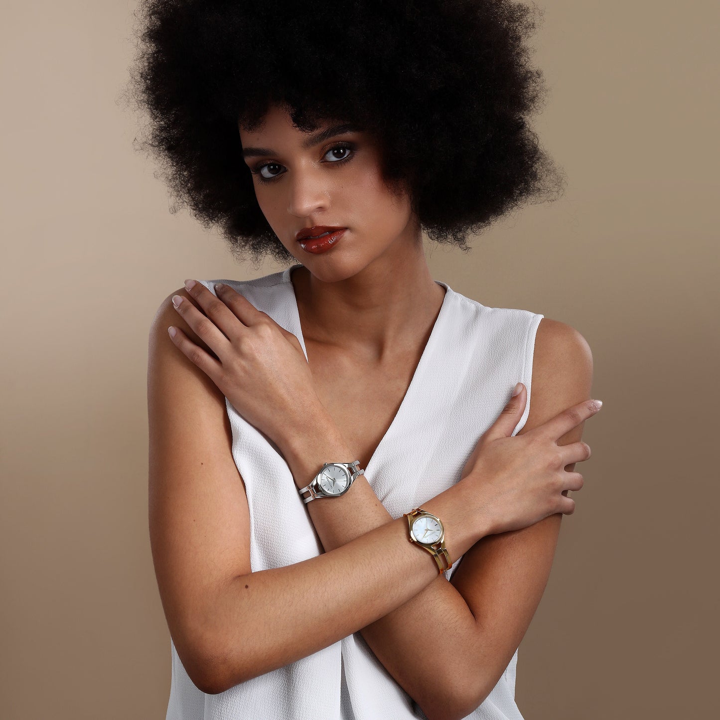 TRUSSARDI METROPOLITAN WOMEN'S WATCH R2453159502