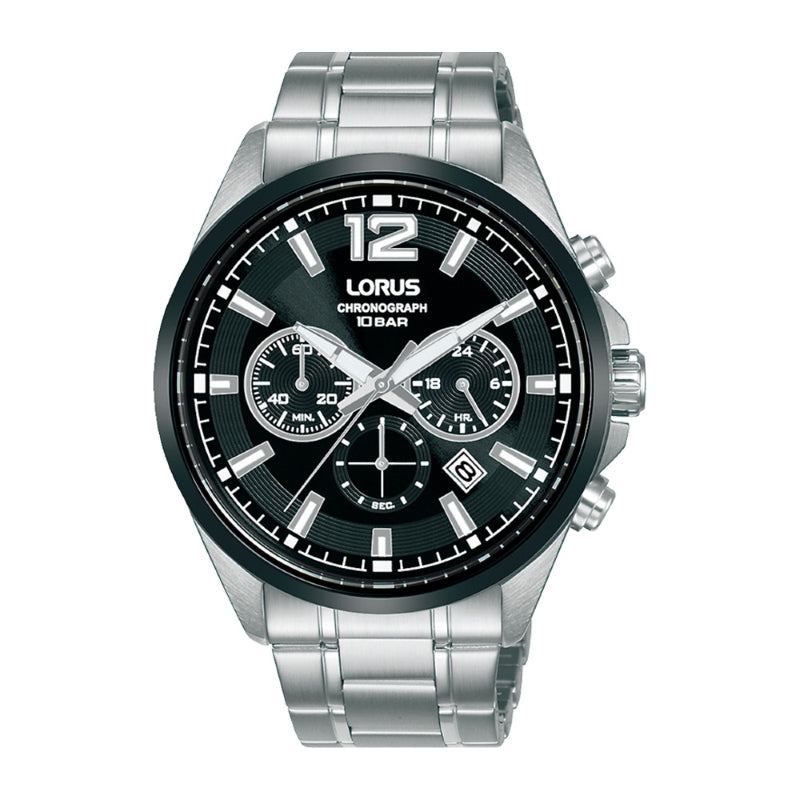 Lorus Watch RRX98HX9 Classic Man Details in Gold Lorus Watch RRX98HX9 Classic Man Details in Gold