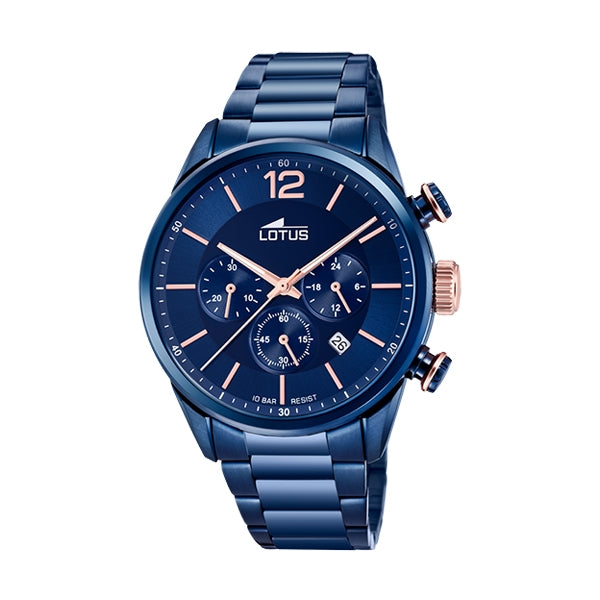 Orologio Uomo Lotus 18487/2 – Cassa In Acciaio Inox Spazzolato 40 Mm, Cinturino Milanese, Vetro Minerale, Design Classico - 2