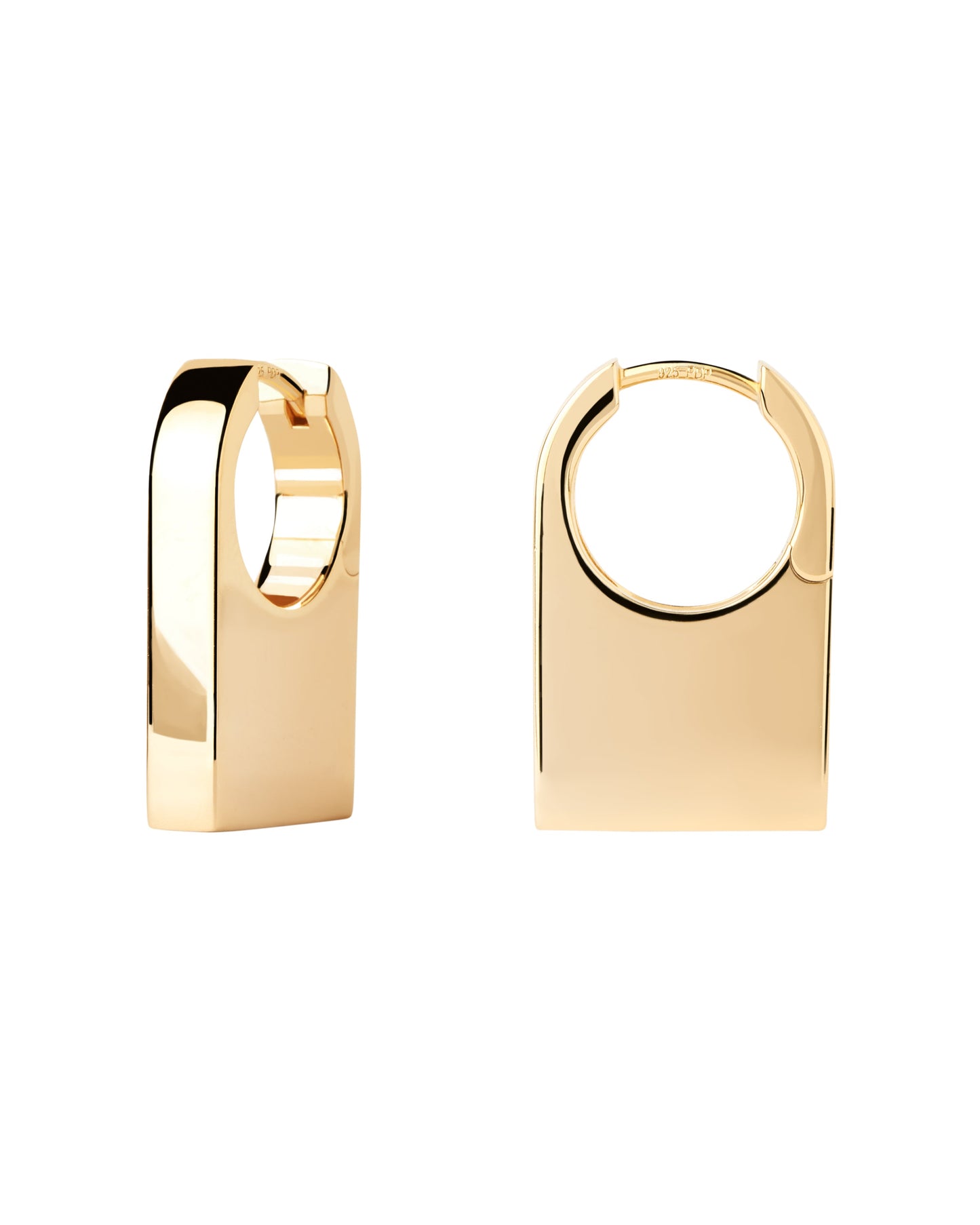 PDPAOLA Chicago Hoop Earrings