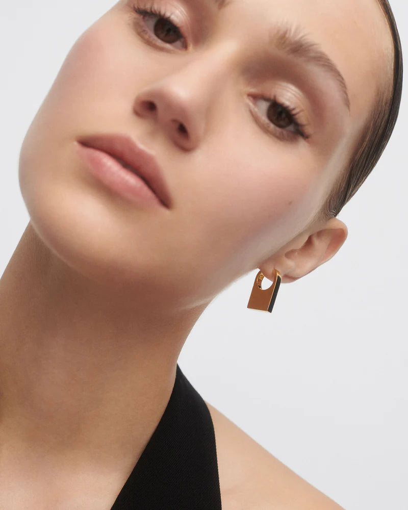PDPAOLA Chicago Hoop Earrings