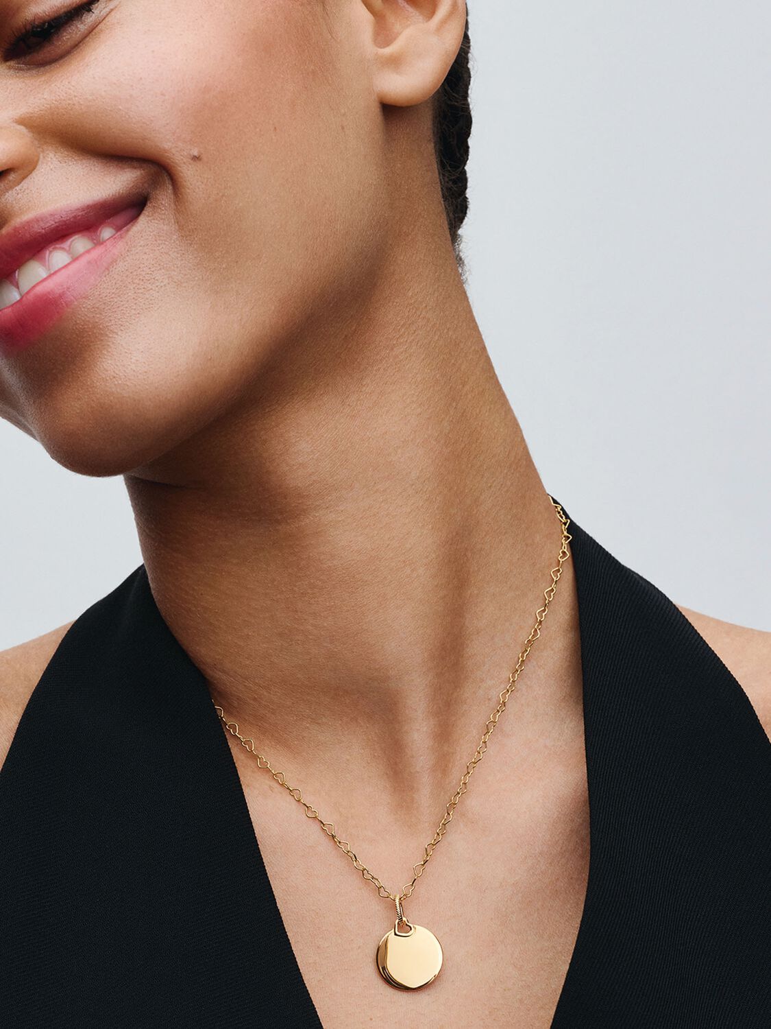 Engravable Round Tag Dangle Charm Pandora 368610C00 – Eldorado Jewels