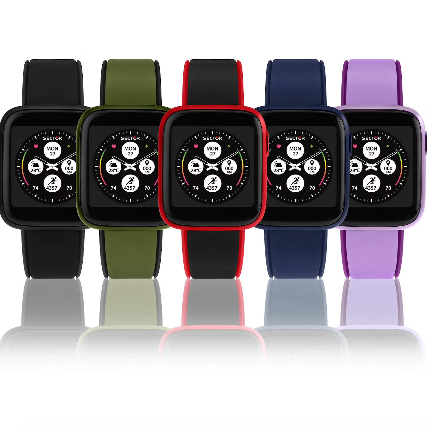 SMARTWATCH HOMME SECTOR S-04 COLOURS R3253158009