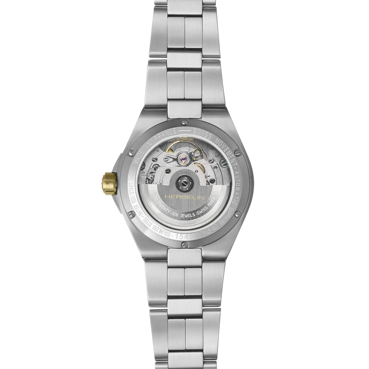 HERBELIN CAP CAMARAT AUTOMATIC WATCH 1545B19T-HERBELIN-Eldorado Jewels