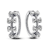 Pandora Hoop Earrings with Bright Bows 293545C01