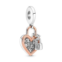 Pandora Together Always Padlock Pendant Charm 780087C01