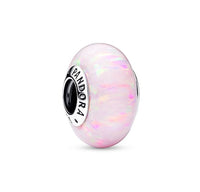 Pandora Charm Opale Glitter Rosa 791691C03