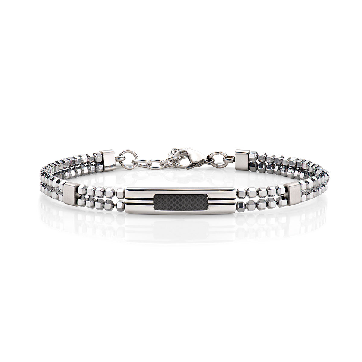 Amen Gioielli ACBR1006 Bracciale Uomo acciaio