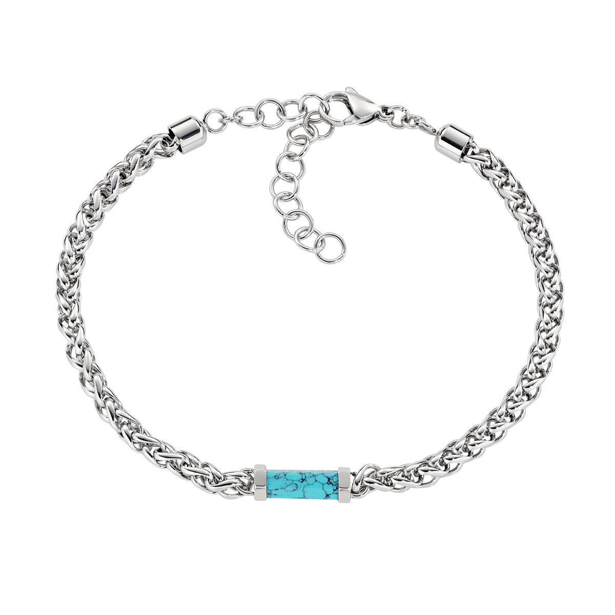 Amen Gioielli ACBR7360BAZ Bracciale Uomo acciaio