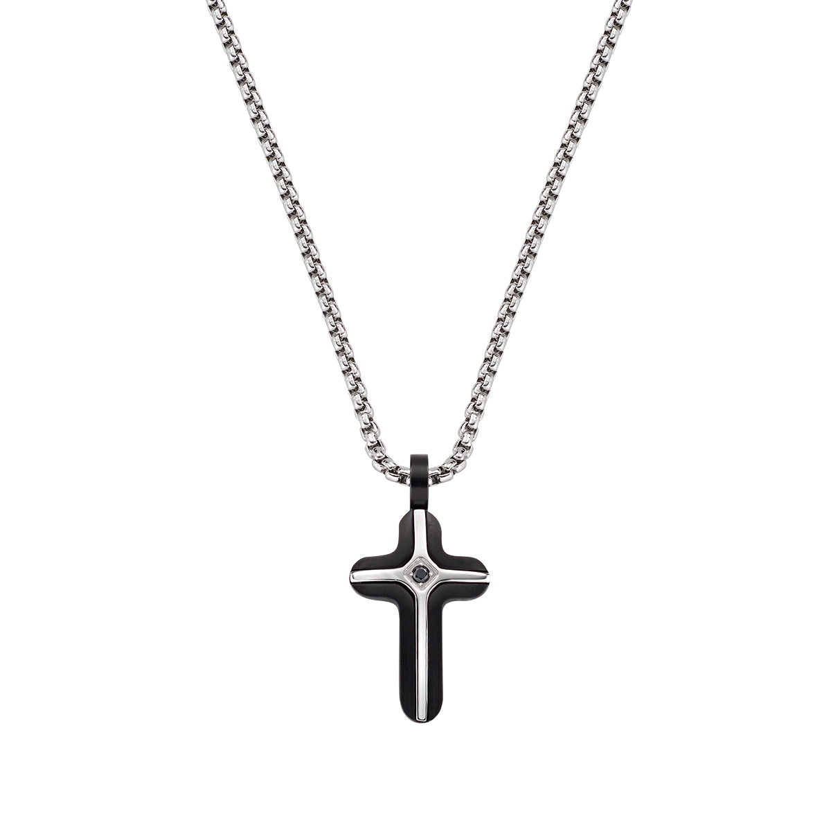 Amen Gioielli ACCL1029 Collana Uomo acciaio