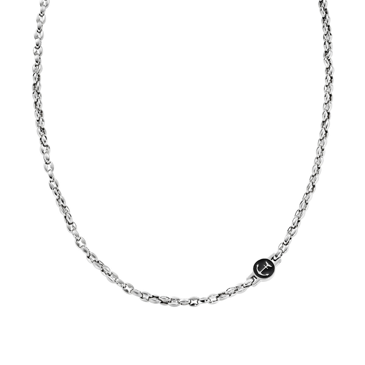 Amen Gioielli ACCL1655BN Collana Uomo acciaio