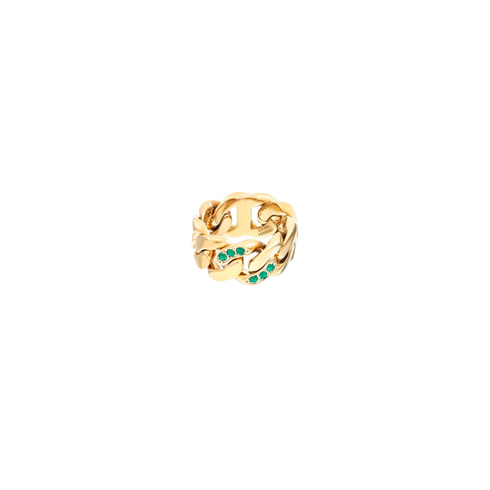 
                  
                    CHIARA FERRAGNI BOSSY CHAIN RING J19AUW49012
                  
                