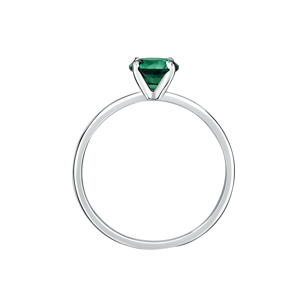 WOMEN'S LIVE DIAMOND CLASSIC GEM STONE RING LDW100166020I