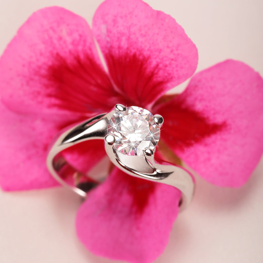 WOMEN'S LIVE DIAMOND RING LD07003009I