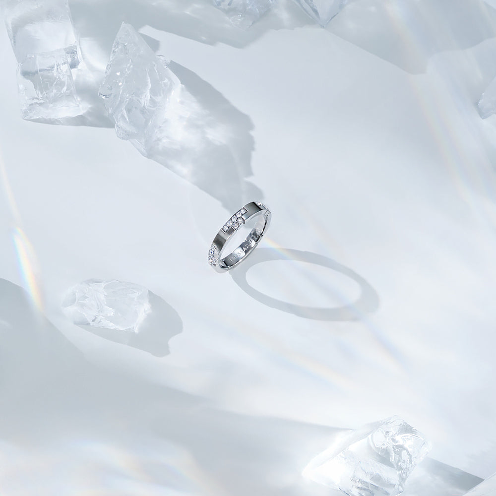 
                  
                    TRUSSARDI WOMEN'S RING T-LOGO TJAXC89012
                  
                