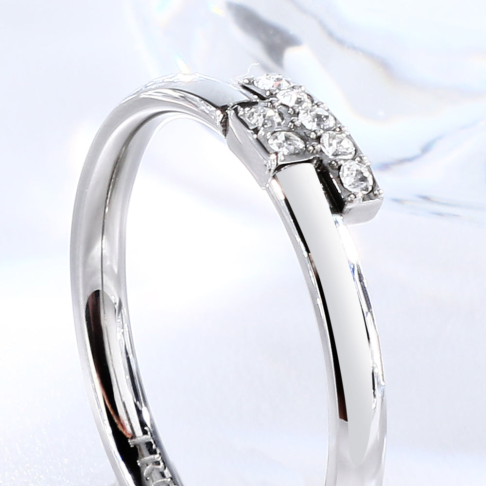 
                  
                    TRUSSARDI WOMEN'S RING T-LOGO TJAXC91012
                  
                