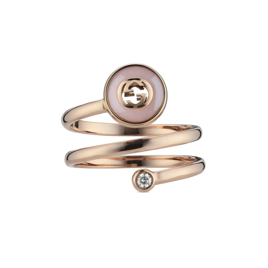 Anello Gucci Icon Sottile in Oro Giallo 18kt YBC831906001