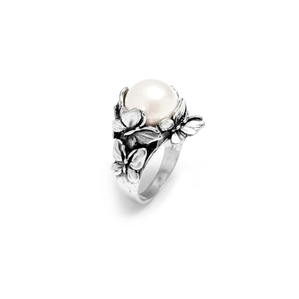 Anello Perline Piccole Giovanni Raspini Argento 925 Misura 16