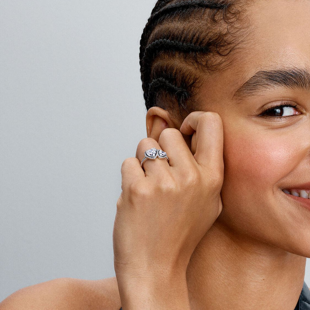 
                  
                    Pandora Double Hearts Ring 193659C01
                  
                