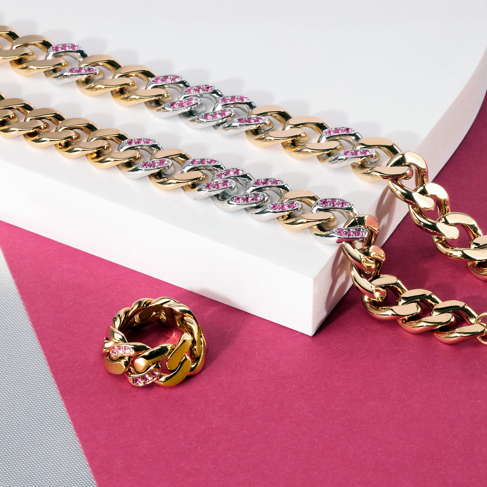 
                  
                    CHIARA FERRAGNI BOSSY CHAIN BRACELET J19AUW51
                  
                