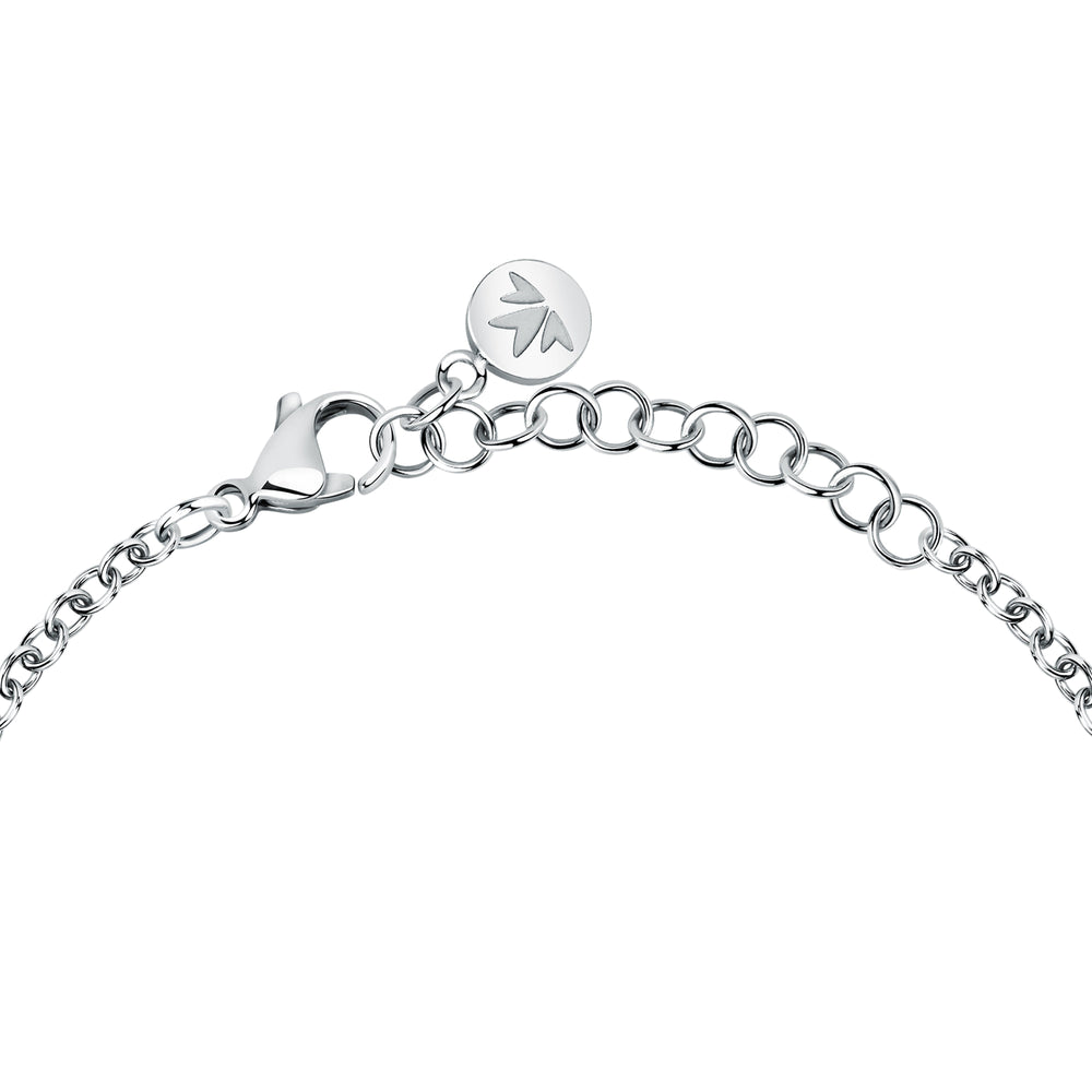 Bracciale Morellato da donna in acciaio con pietre preziose e zirconi Bracciale Morellato da donna in acciaio con pietre preziose e zirconi