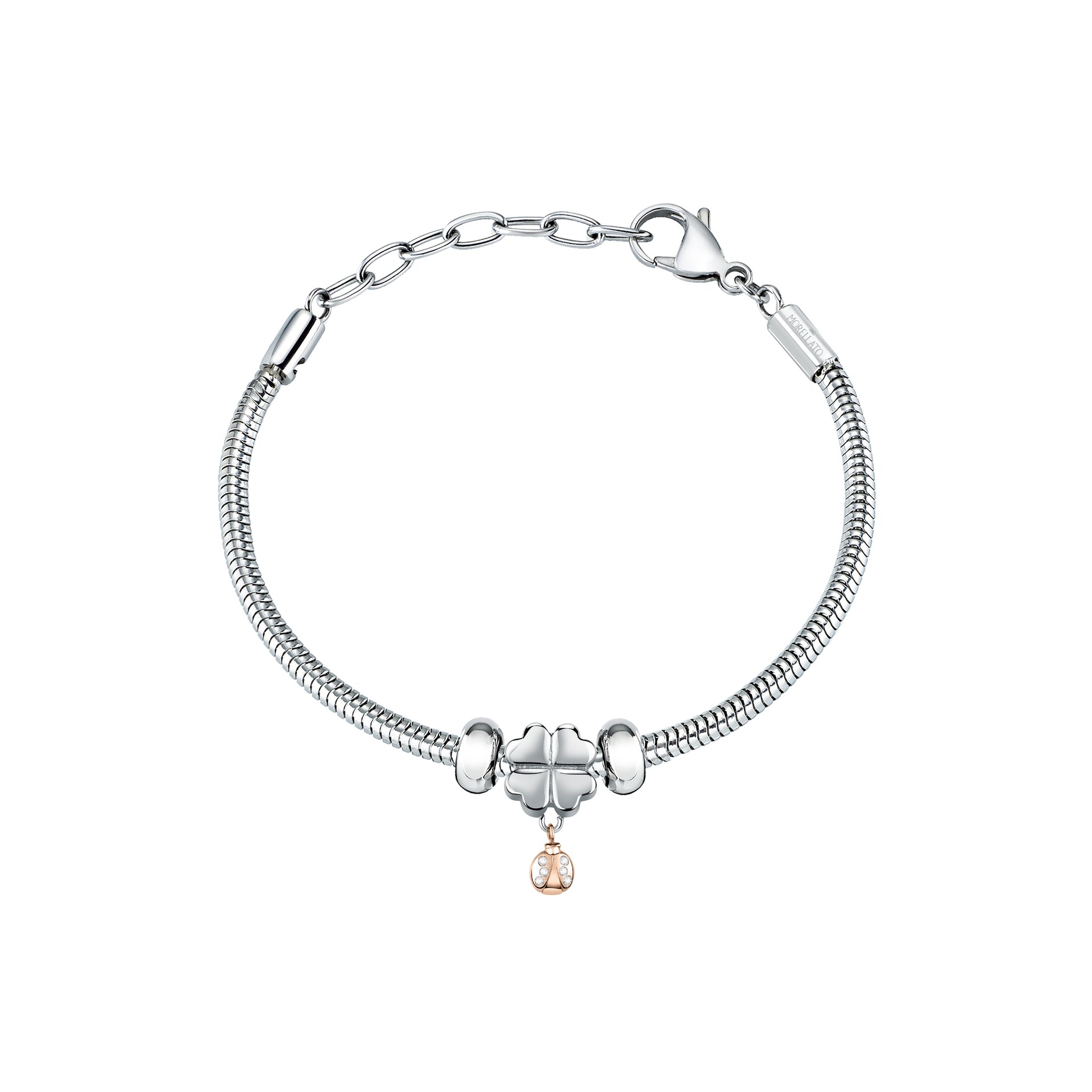 Morellato Drops SCZ138 Bracciale Donna Componibile - Acciaio Silver