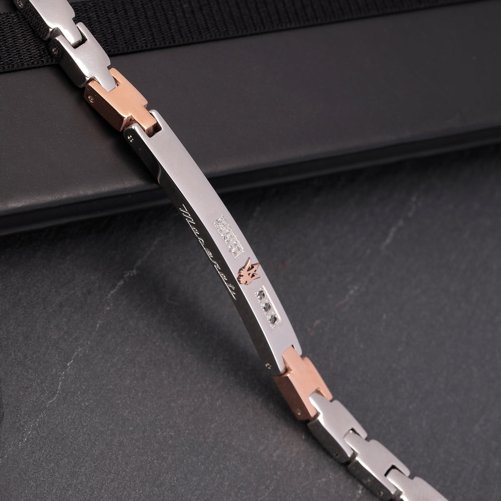 
                  
                    MASERATI DIAMONDS MEN'S BRACELET JM521ATY11
                  
                