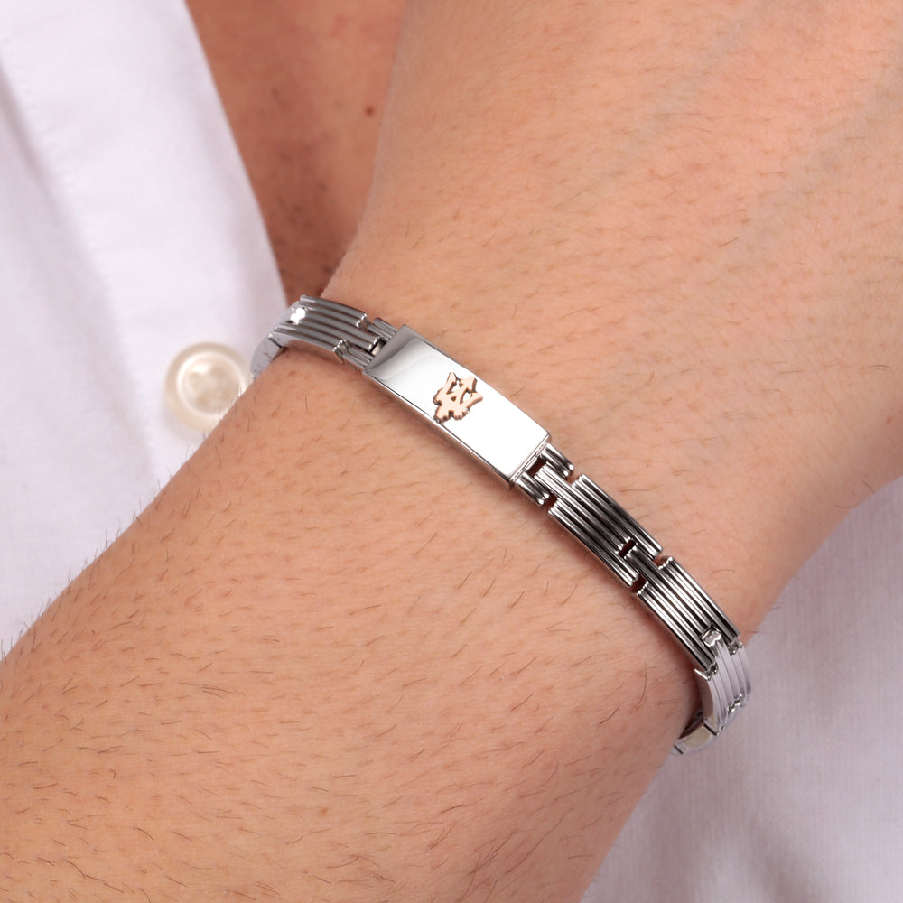 
                  
                    MASERATI ICONIC MEN'S BRACELET JM121ATK12
                  
                