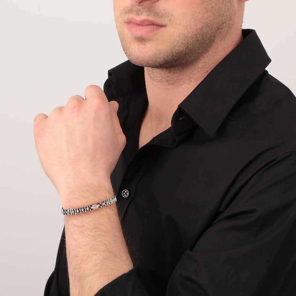 MASERATI ICONIC MEN'S BRACELET JM219AQH17