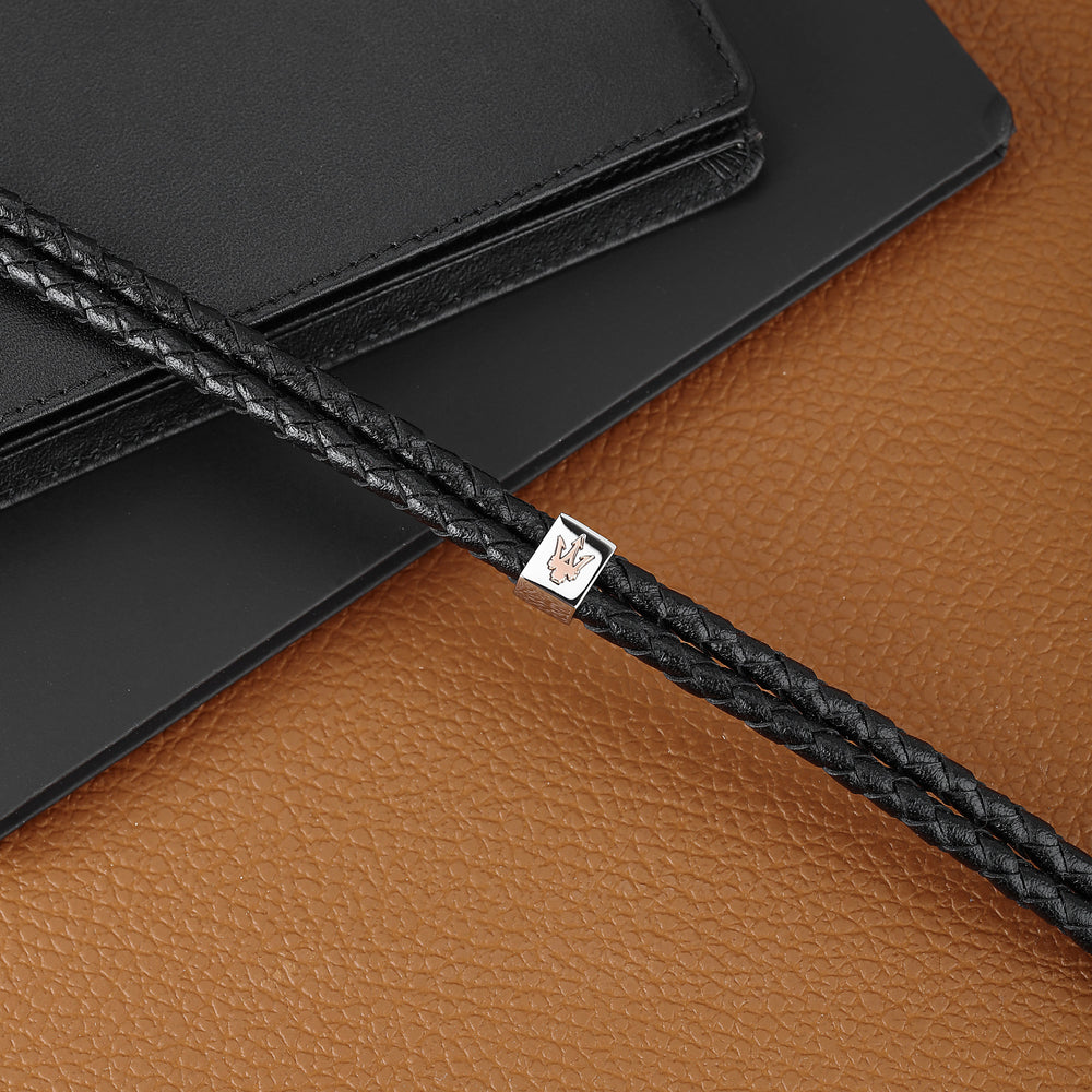 
                  
                    MASERATI RECYCLED LEATHER MEN'S BRACELET JM422AVE13
                  
                