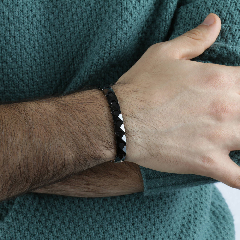 MORELLATO CERAMIC MEN'S BRACELET SACU03