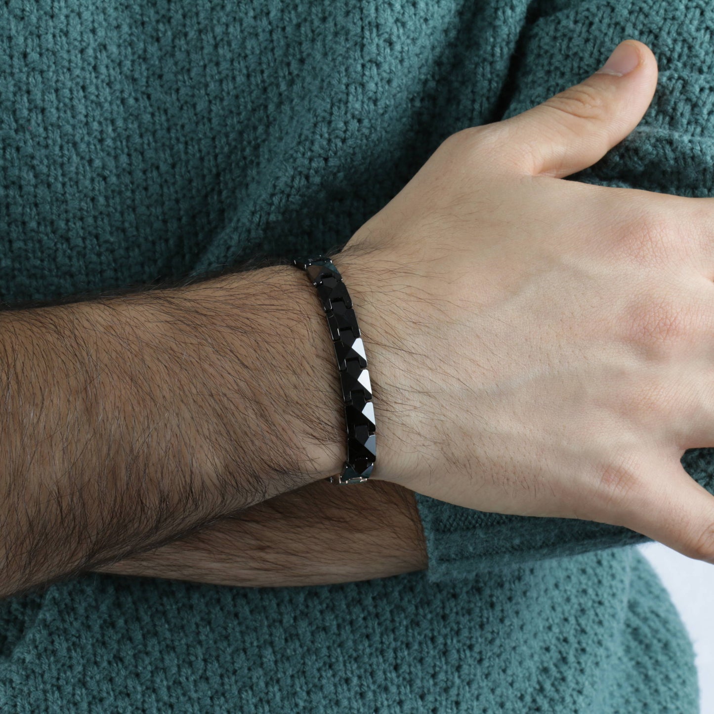 MORELLATO CERAMIC MEN'S BRACELET SACU03