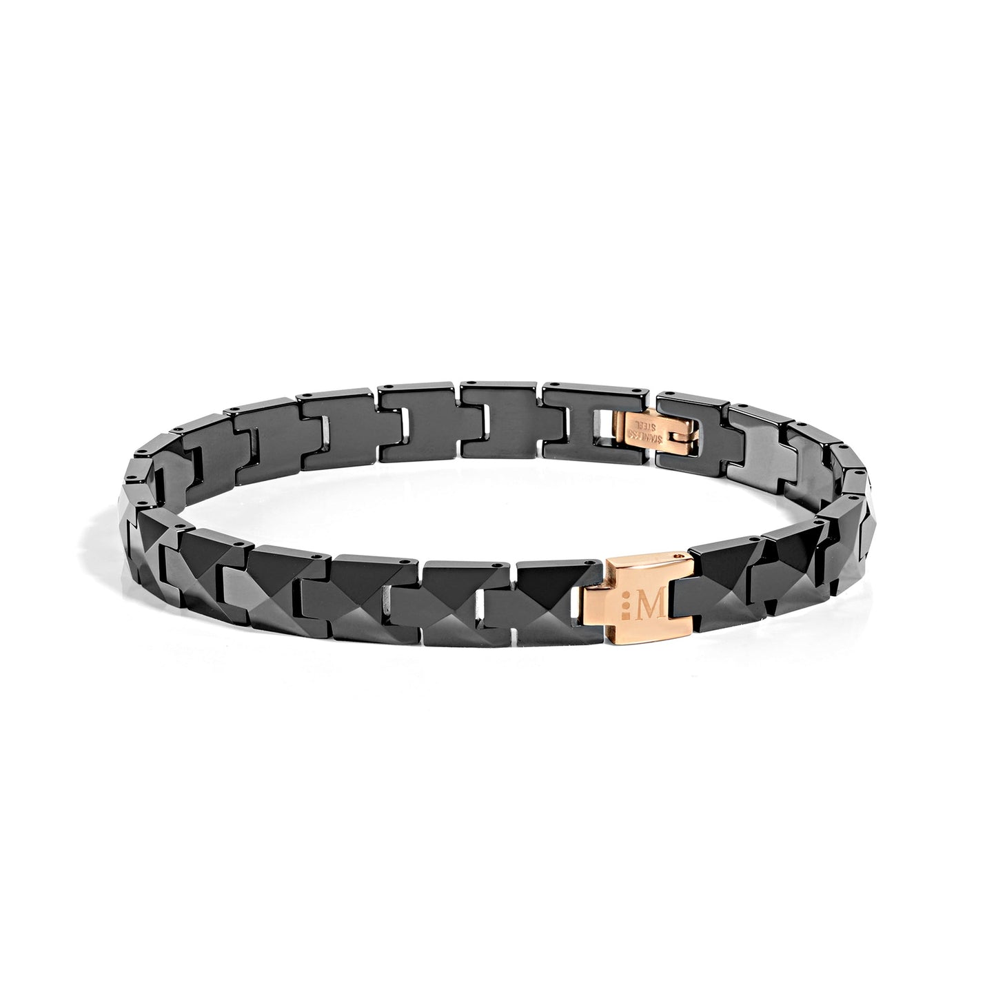 MORELLATO CERAMIC MEN'S BRACELET SACU03