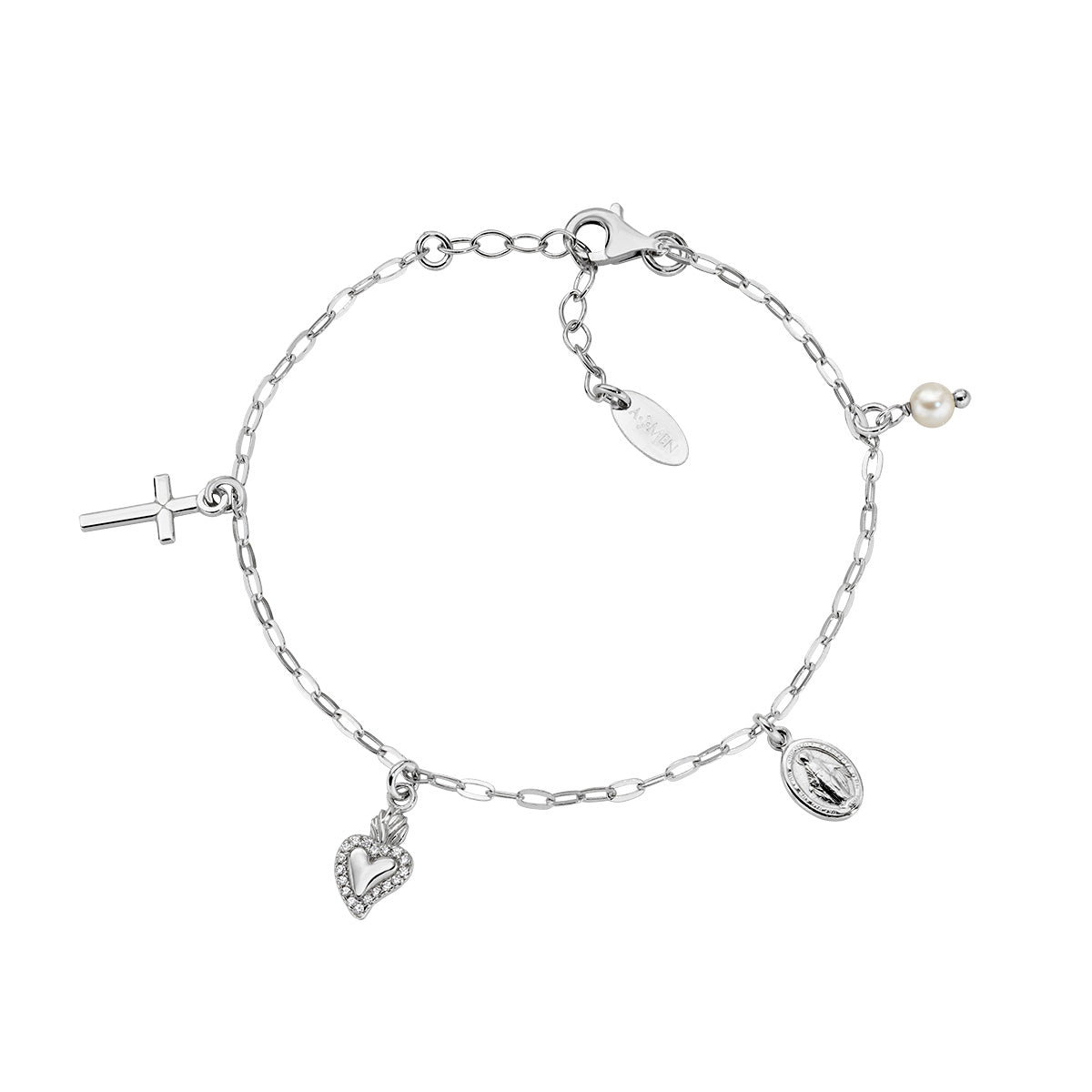 Amen Gioielli BRMSCMBBZ1 Bracciale Donna sacro