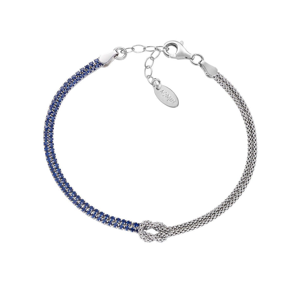 Amen Gioielli BRNOAMBBLZ16 Bracciale Donna nodo d'amore