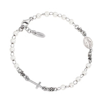 Bracciale rosario Amen unisex rosari con perle BROBB3