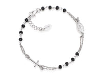 Amen Unisex Rosary Bracelet with Crystal Rosaries BROBN3