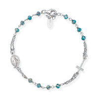 Bracciale rosario Amen unisex rosari con cristalli BROBP3