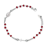 Amen rosary bracelet unisex rosaries with crystals BROBR3