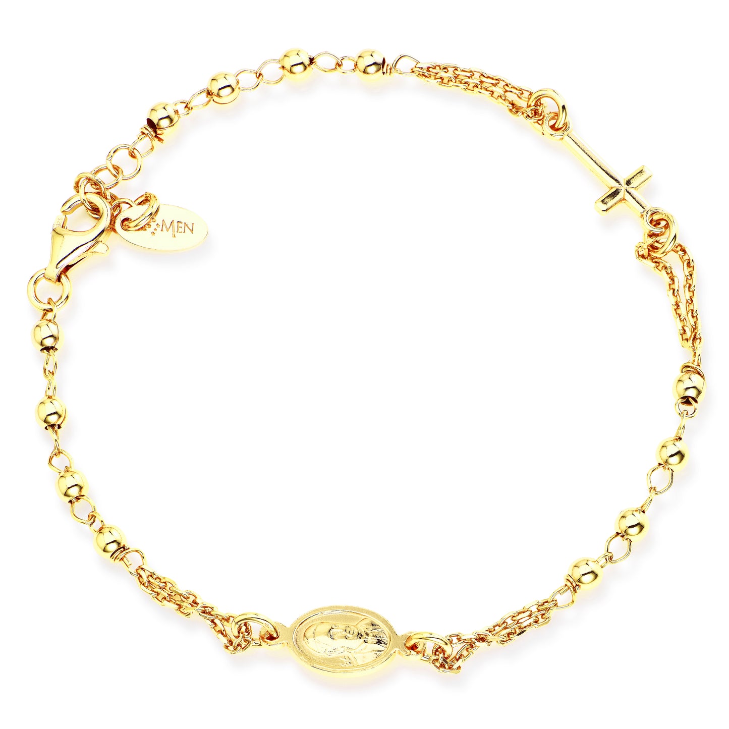 Bracciale rosario Amen unisex rosari in argento BROG3