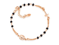 Bracciale rosario Amen unisex rosari con cristalli BRORN3