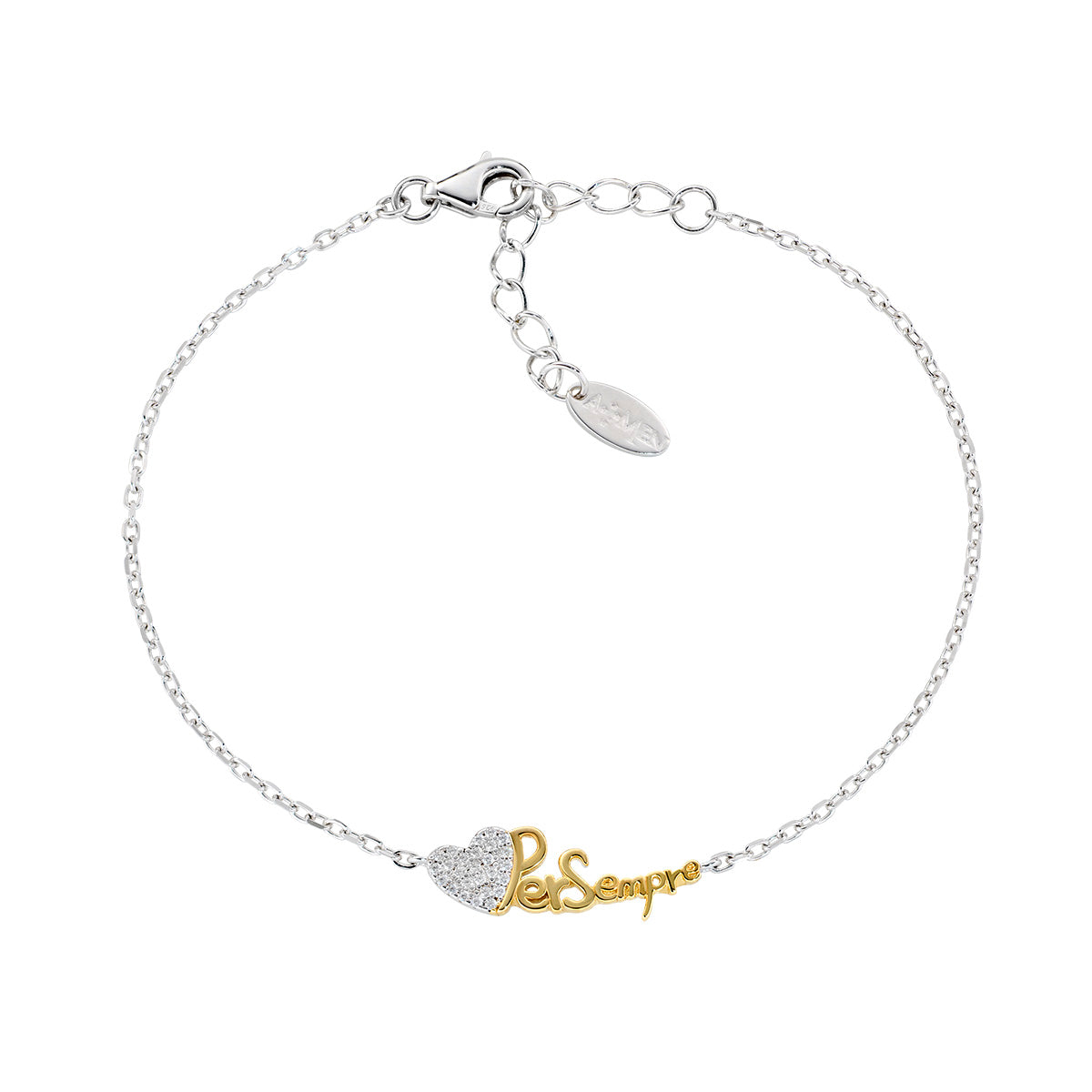 Amen Gioielli BRSEMBGBZ3 Bracciale Donna amore
