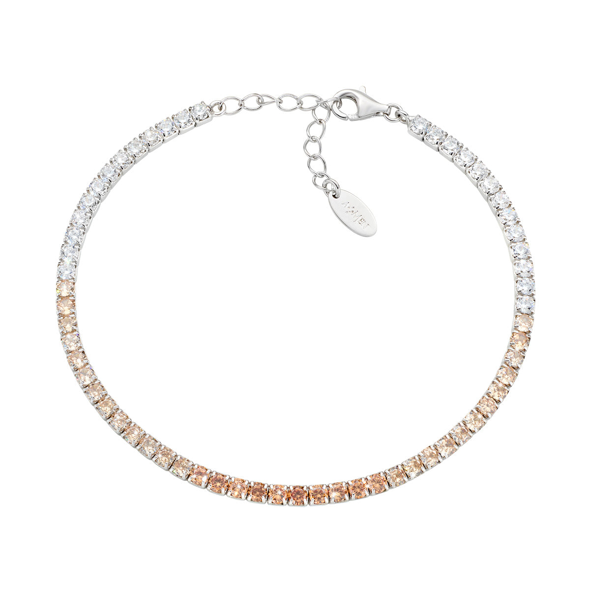 Amen Gioielli BT25DEBGA17 Bracciale Unisex tennis