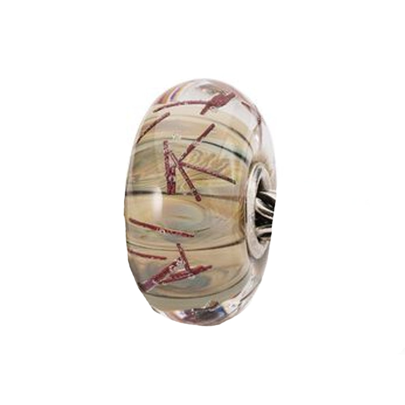 Bead Vetro Sfaccettato Giallo "Ambra" Trollbeads TGLBE-20297