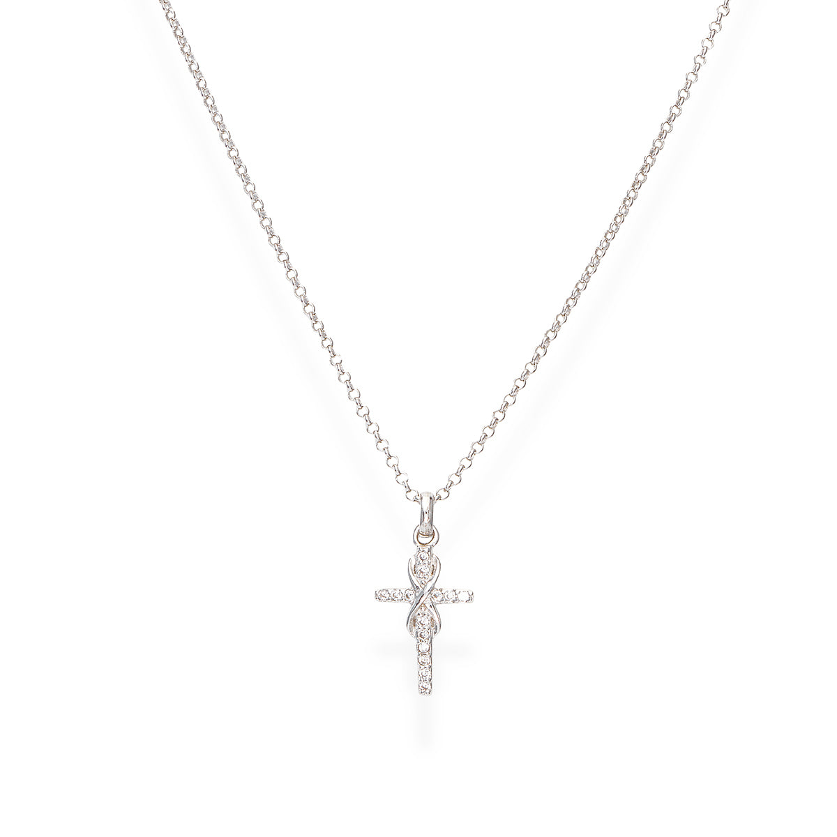 Amen women's cross necklace CLCRINBB