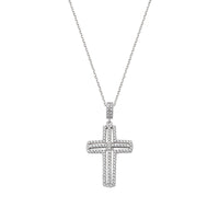 Amen Women's Cross Necklace CLCRVBBZ
