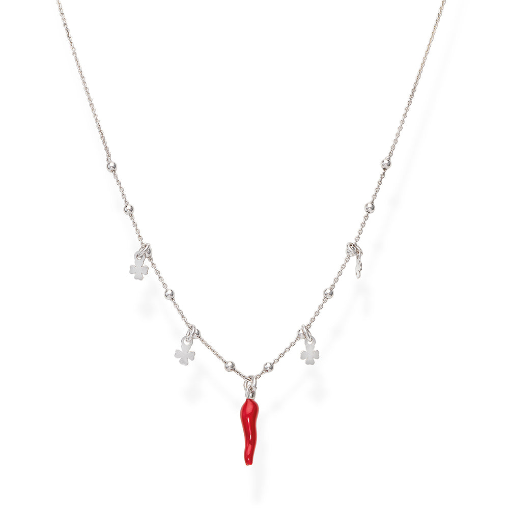 Amen women's necklace with horns CLCSQBR