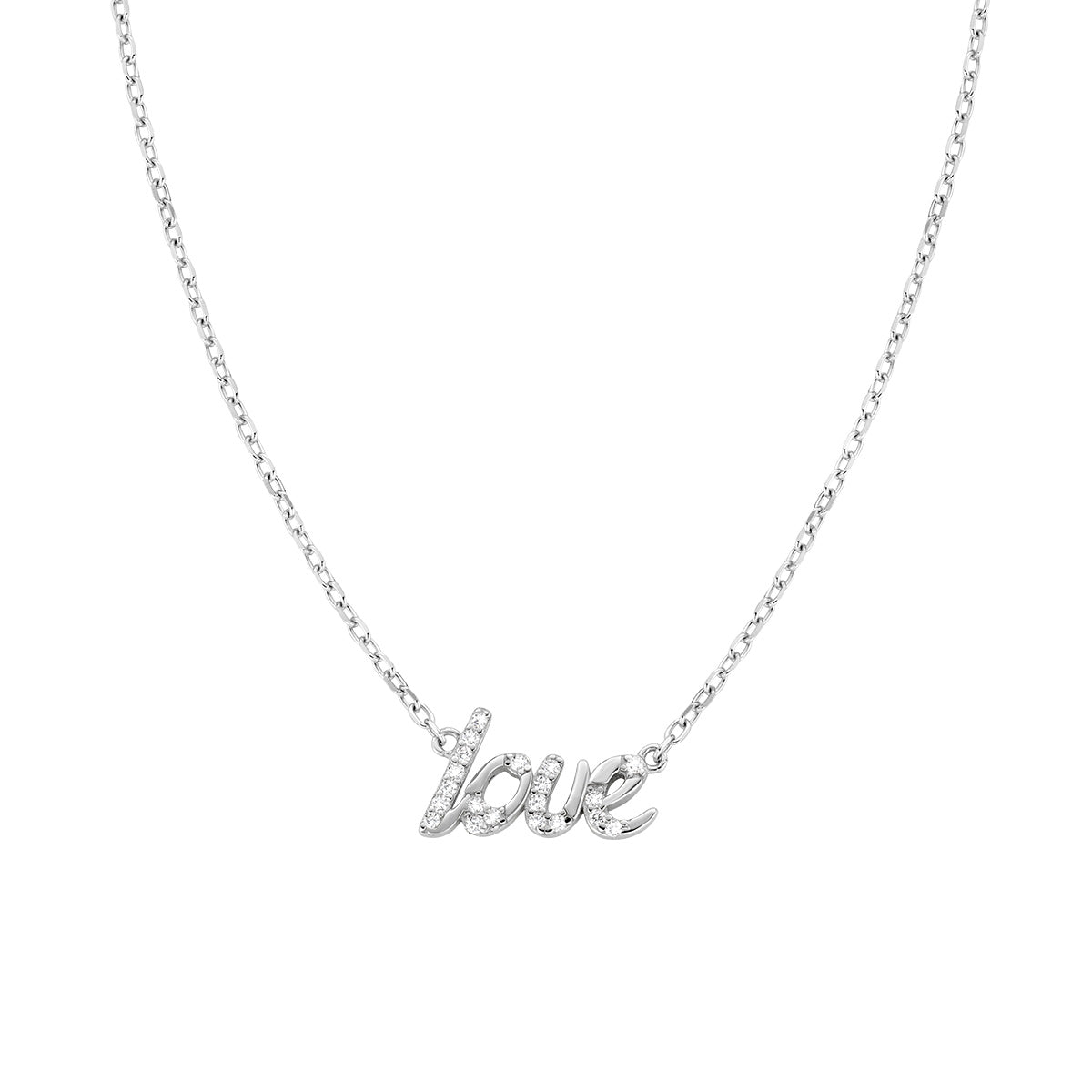 Amen Gioielli CLLOVBBZ3 Collana Donna amore